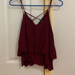 Forever 21- Dark Red Top